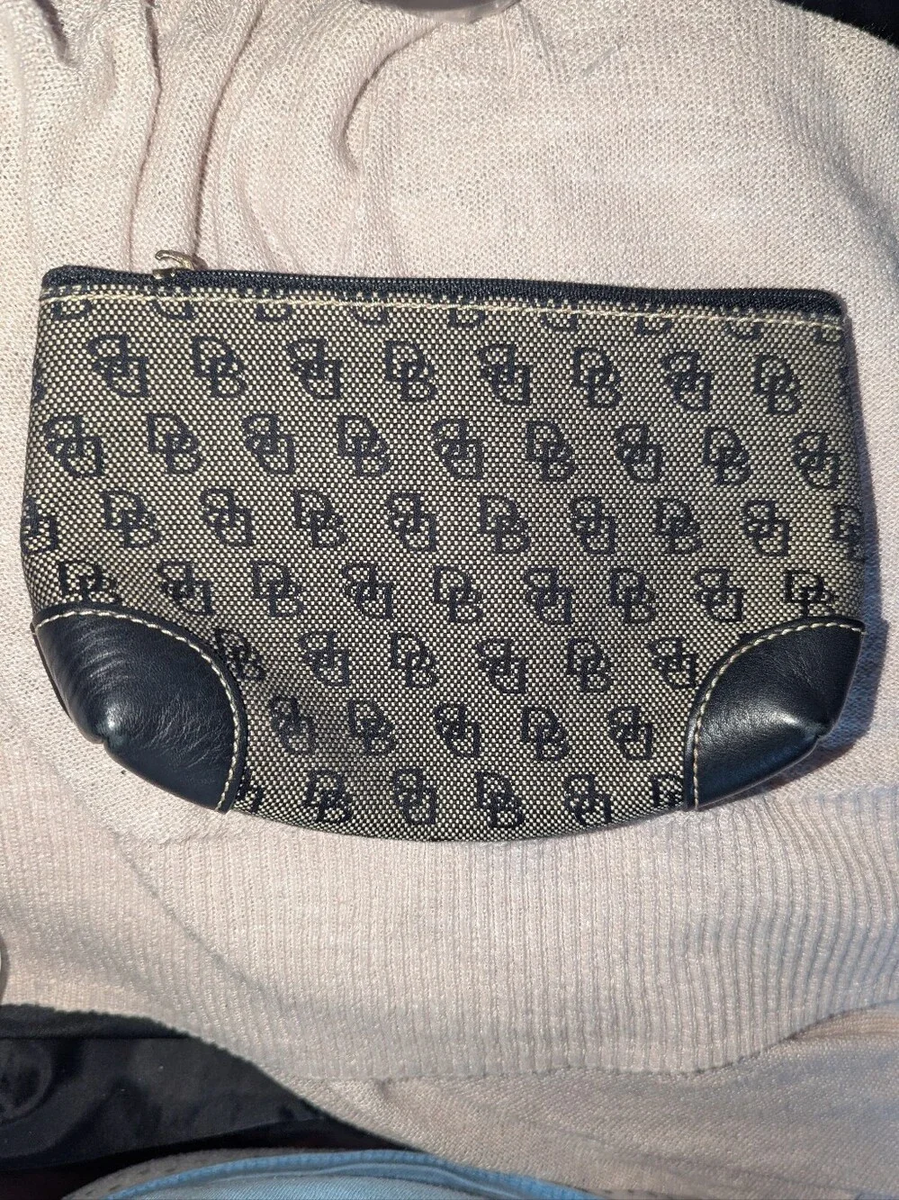Dooney & Bourke Monogram Zipper Pouch